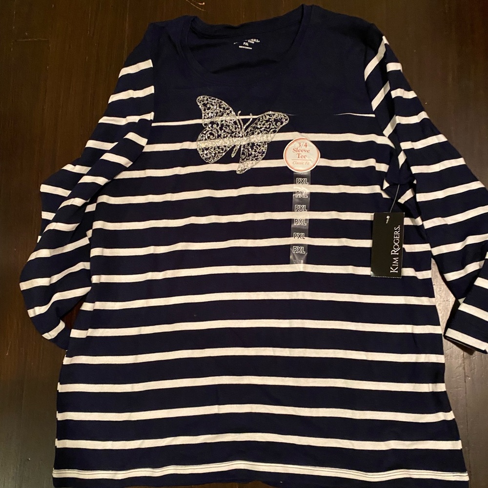 NWT Kim Rogers Tee
